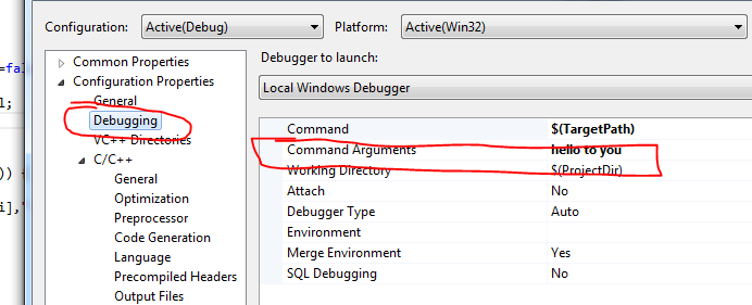 C++ Command Line Argument Processing